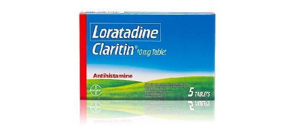 three Clarityn products package shot
